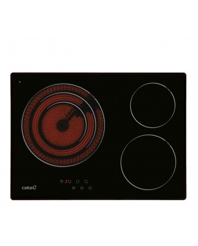Piano Cottura in Vetroceramica Cata TT5003/G 60 cm 5700 W Piano Cottura in Vetroceramica Cata TT5003/G 60 cm 5700 W