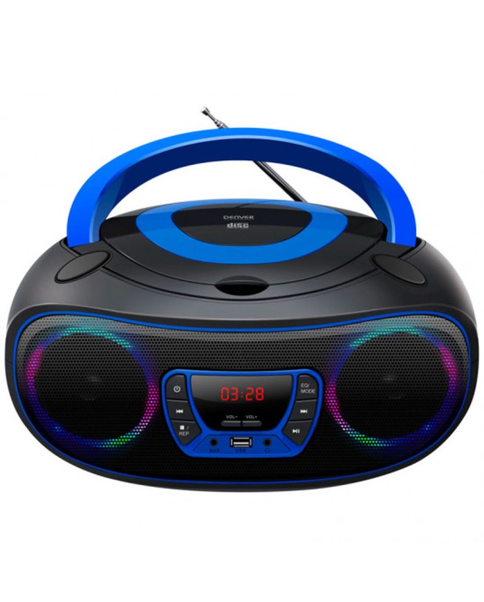 Radio CD MP3 Denver Electronics 111141300011 Bluetooth LED LCD