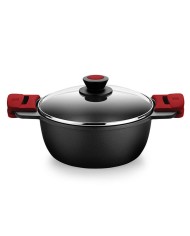 Casseruola con coperchio in vetro BRA A410324