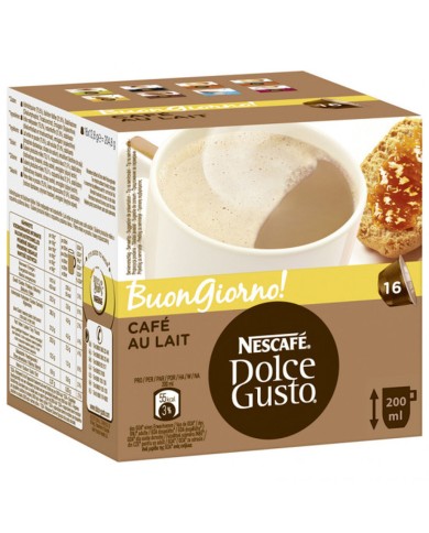 Capsule di caffè Au Lait Nestlé CAFECONLECHE (16 Unità) (16 uds) Capsule di caffè Au Lait Nestlé CAFECONLECHE (16 Unità) (16 uds)