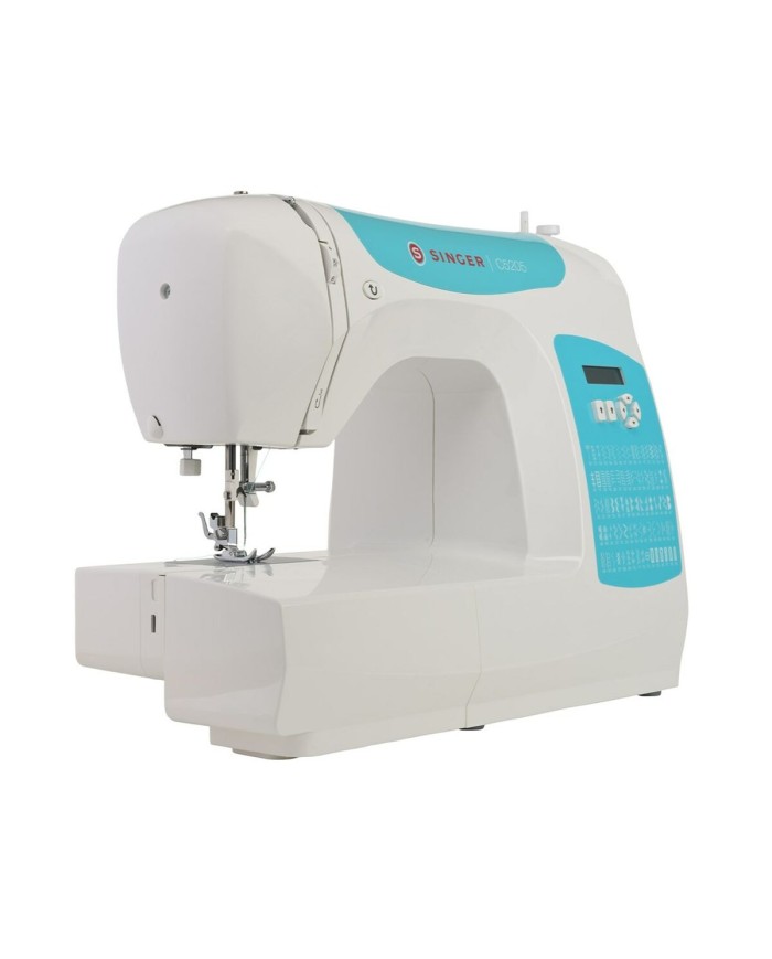 Macchina da Cucire Singer C5205 TQ Nero Multicolore Turchese Plastica Macchina da Cucire Singer C5205 TQ Nero Multicolore Turchese Plastica