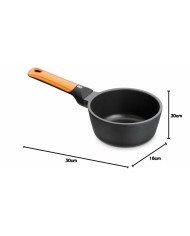 Casseruola BRA EFFICIENT Nero Ø 16 cm 1,35 L (1 Unità) Casseruola BRA EFFICIENT Nero Ø 16 cm 1,35 L (1 Unità)