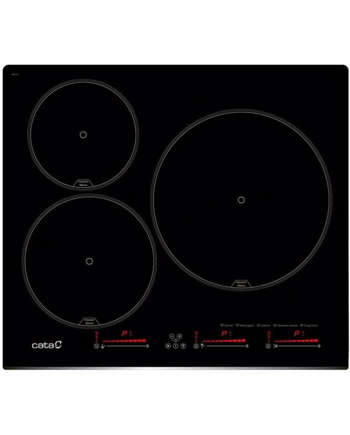 Piano Cottura ad Induzione Cata INSB6003E2BK 60 cm 7100 W