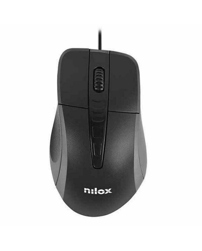 Mouse Ottico Mouse Ottico Nilox MOUSB1001 1000 DPI Nero Mouse Ottico Mouse Ottico Nilox MOUSB1001 1000 DPI Nero