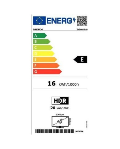 Smart TV Daewoo 24DM64HA HD 24" LED Smart TV Daewoo 24DM64HA HD 24" LED