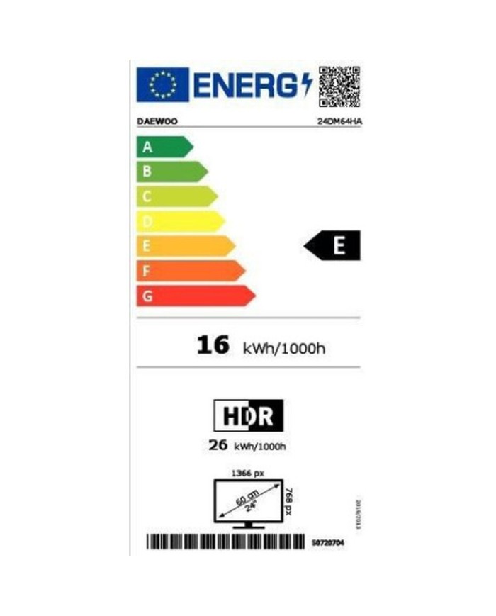 Smart TV Daewoo 24DM64HA HD 24" LED Smart TV Daewoo 24DM64HA HD 24" LED
