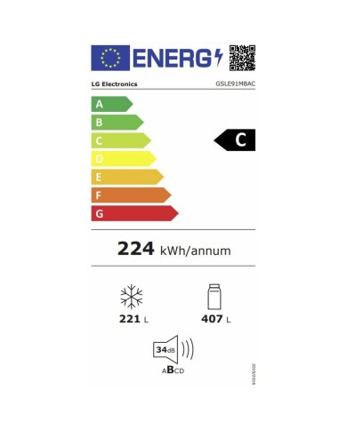 Frigo americano LG GSLE91MBAC.AMBQEUR Metallizzato Frigo americano LG GSLE91MBAC.AMBQEUR Metallizzato