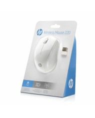 Mouse senza Fili HP 220 Bianco 1600 dpi Mouse senza Fili HP 220 Bianco 1600 dpi