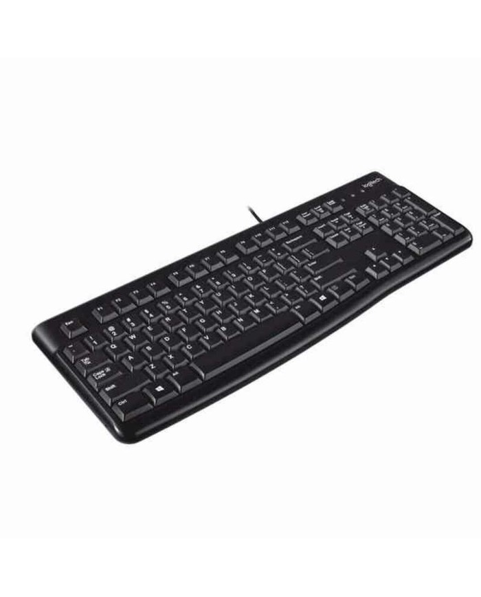 Qwerty in Spagnolo Logitech K120 USB Nero Qwerty in Spagnolo QWERTY