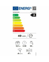 Lavatrice LG F4X1009NWK 1400 rpm 9 kg Lavatrice LG F4X1009NWK 1400 rpm 9 kg