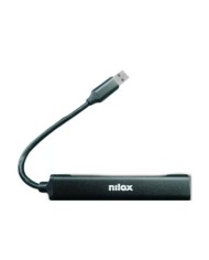 Hub USB 4 Porte Nilox NXHUB401 Nero