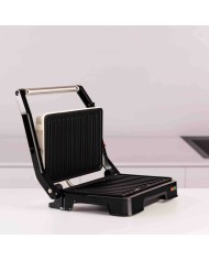 Piastra Grill Elettrica Taurus MYGRILL VINTAG Crema Piastra Grill Elettrica Taurus MYGRILL VINTAG Crema