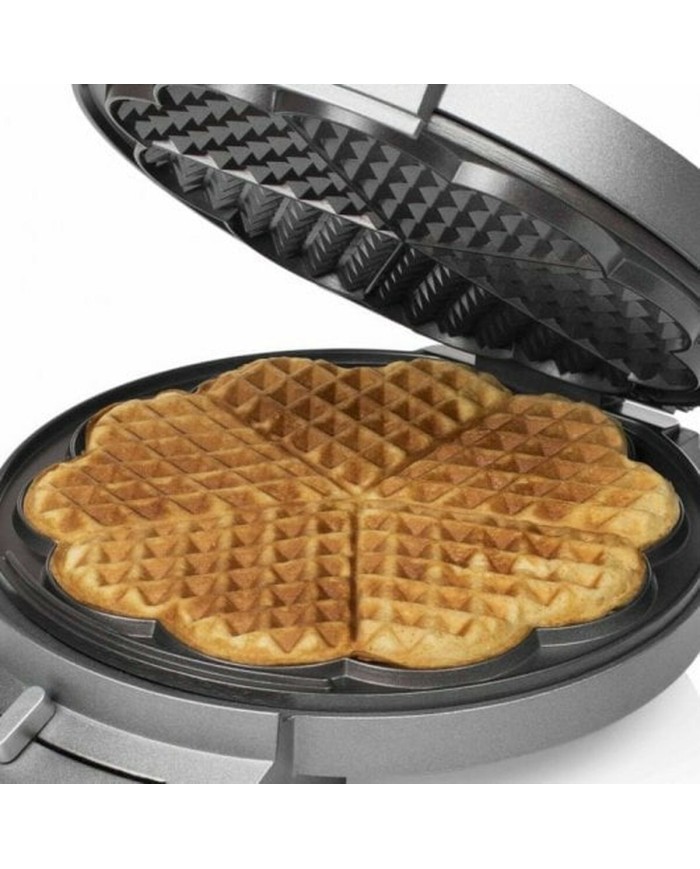 Macchina da Waffle Princess Princess 132380 Nero Argentato Acciaio 1200 W
