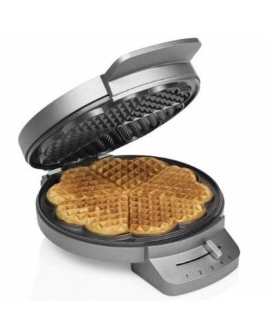 Macchina da Waffle Princess Princess 132380 Nero Argentato Acciaio 1200 W Macchina da Waffle Princess Princess 132380 Nero Argentato Acciaio 1200 W