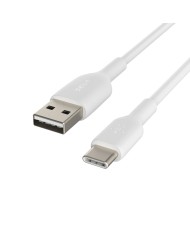 Cavo USB A con USB-C Belkin CAB001BT2MWH Bianco 2 m Cavo USB A con USB-C Belkin CAB001BT2MWH Bianco 2 m