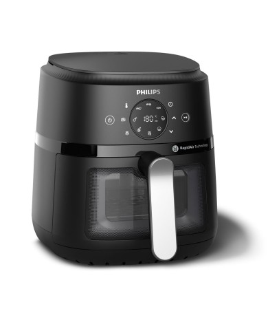 Friggitrice ad Aria Philips NA221/00 1500 W 4,2 L Nero/Argentato