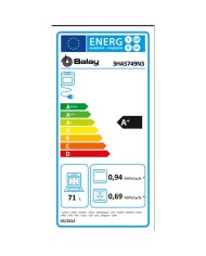 Forno Balay 3HA5749N3 71 L