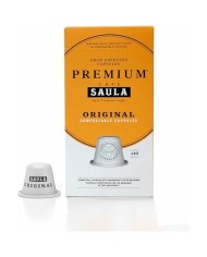 Capsule di Caffè con Contenitore Saula 30338181 Premium Organic 10Cap Zero