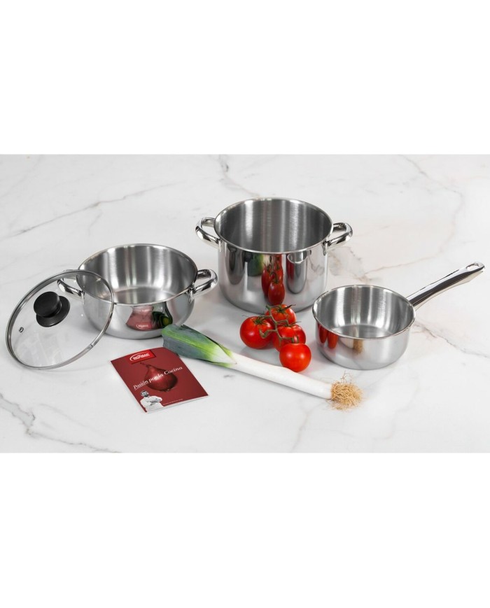 Batteria da Cucina Inoxibar Acciaio