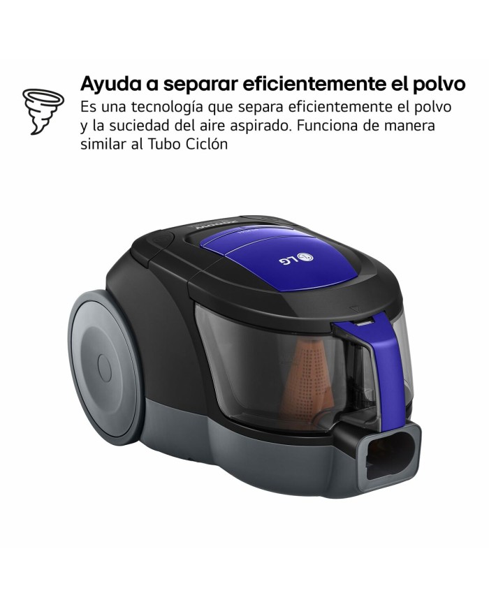 Aspirapolvere senza Sacchetto LG VK8506NHAG Rosso 650 W Aspirapolvere senza Sacchetto LG VK8506NHAG Rosso 650 W