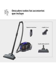 Aspirapolvere senza Sacchetto LG VK8506NHAG Rosso 650 W Aspirapolvere senza Sacchetto LG VK8506NHAG Rosso 650 W