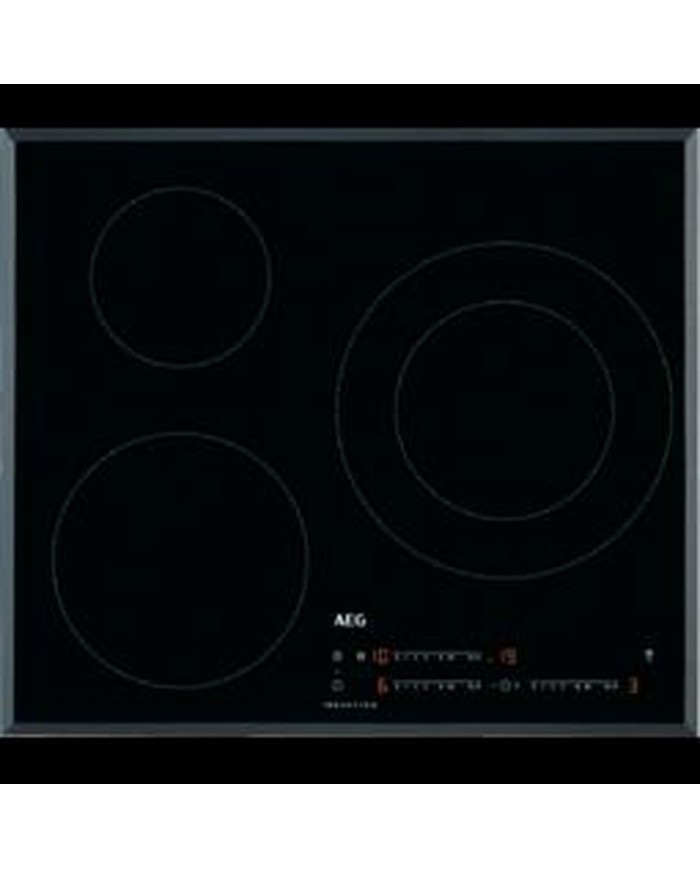 Piano Cottura ad Induzione AEG IKB6340SFB 60 cm 7350 W Piano Cottura ad Induzione AEG IKB6340SFB 60 cm 7350 W