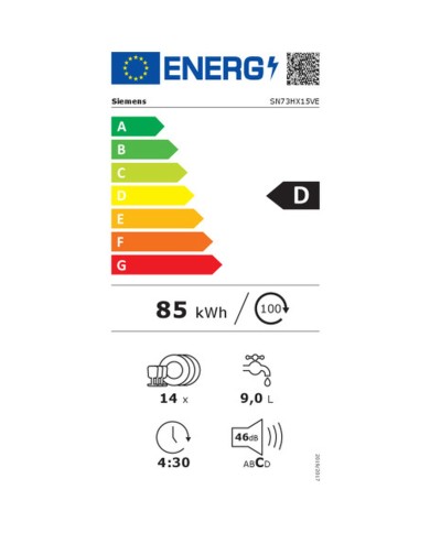 Lavastoviglie Siemens AG SN73HX15VE 60 cm Lavastoviglie Siemens AG SN73HX15VE 60 cm