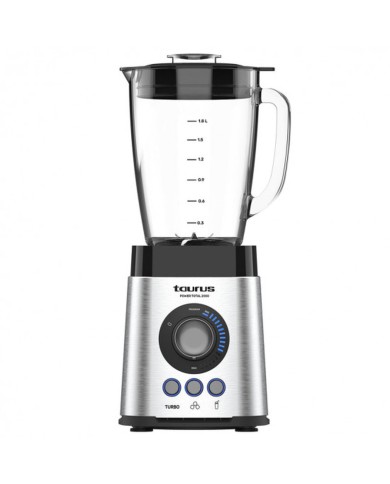 Frullatore Taurus POWER TOTAL Acciaio 2000 W