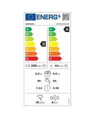 Lavatrice - Asciugatrice Samsung WD90DG5B15BEEC 1400 rpm 9 kg 6 Kg Lavatrice - Asciugatrice Samsung WD90DG5B15BEEC 1400 rpm 9 kg 6 Kg