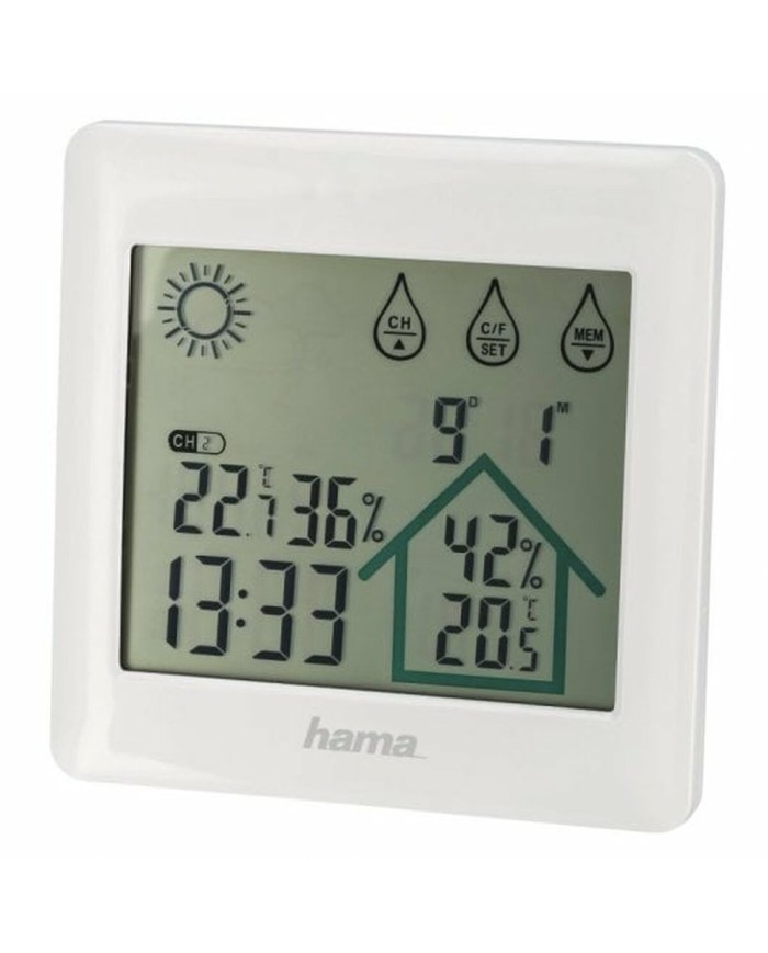 Stazione Meteorologica Multifunzione Hama Action Bianco