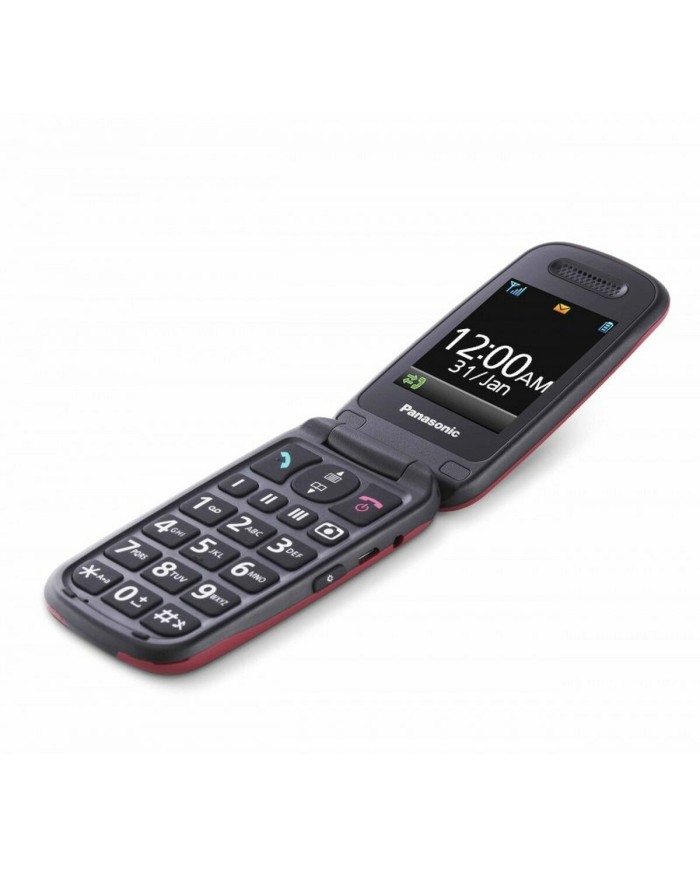 Telefono Cellulare Panasonic KX-TU446EXR Rosso Rosso Granato