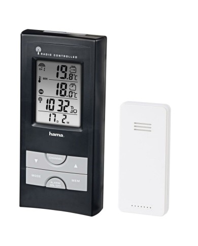 Stazione Meteorologica Multifunzione Hama EWS-165 Nero Stazione Meteorologica Multifunzione Hama EWS-165 Nero