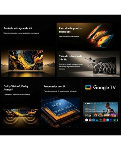 Smart TV Xiaomi ELA5730EU 4K Ultra HD 85" QLED