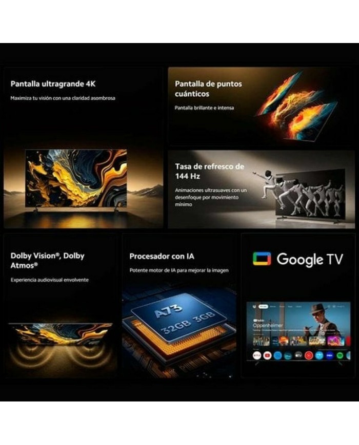 Smart TV Xiaomi ELA5730EU 4K Ultra HD 85" QLED Smart TV Xiaomi ELA5730EU 4K Ultra HD 85" QLED