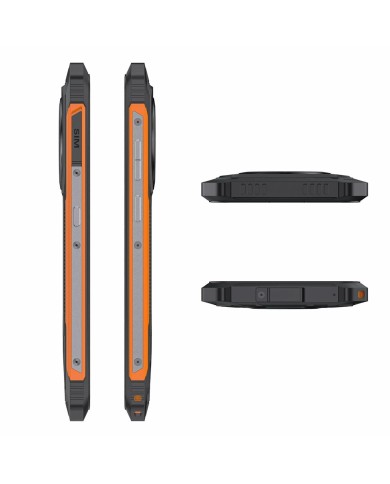 Smartphone Cubot King Kong ES 6,5" 6 GB RAM 128 GB Negro , naranja