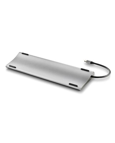 Hub USB NGS WONDERDOCK12 Grigio Argentato Hub USB NGS WONDERDOCK12 Grigio Argentato