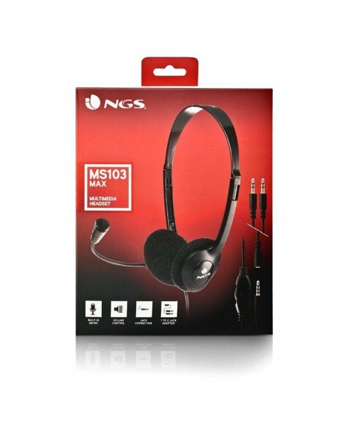 Auricolari con Microfono NGS MS103MAX Nero