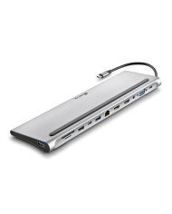 Hub USB NGS WONDERDOCK12 Grigio Argentato