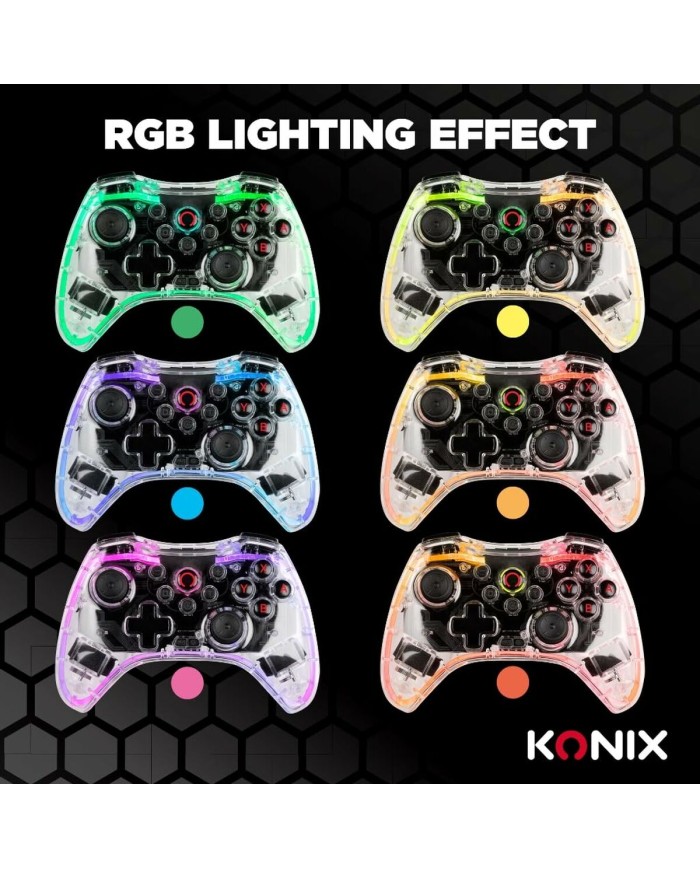 Controller Gaming KONIX Crystal