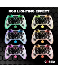Controller Gaming KONIX Crystal