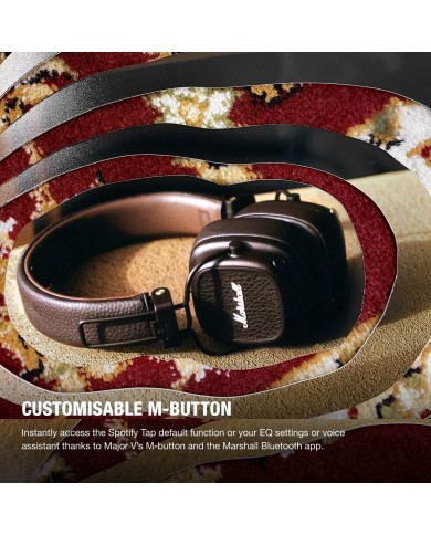 Cuffie Marshall Major V BT Marrone Cuffie Marshall Major V BT Marrone