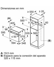 Forno Pirolitico BOSCH HBG578ES3 3600 W 71 L Forno Pirolitico BOSCH HBG578ES3 3600 W 71 L