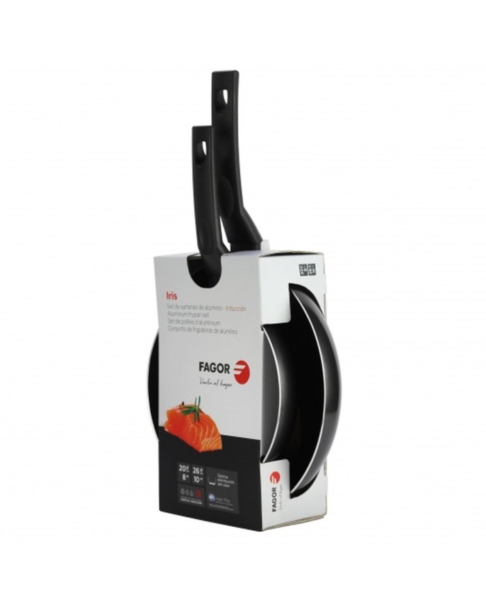 Padella Fagor IRIS 20/26 Acciaio Ø 20 cm Ø 26 cm Padella Fagor IRIS 20/26 Acciaio Ø 20 cm Ø 26 cm