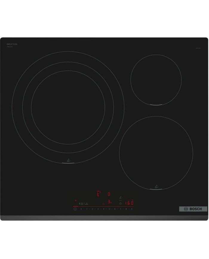 Piano Cottura ad Induzione BOSCH PID631HC1E 60 cm 7400 W Piano Cottura ad Induzione BOSCH PID631HC1E 60 cm 7400 W