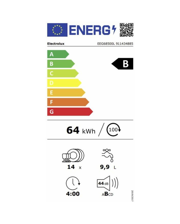 Lavastoviglie Electrolux EEG68500L