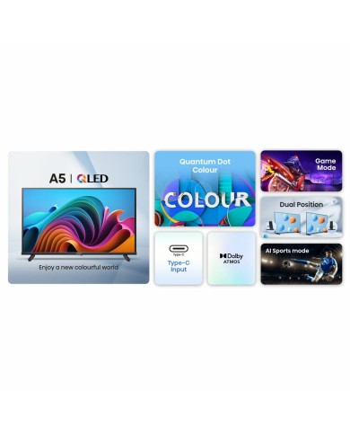 Smart TV Hisense 32A5NQ 32" Full HD 2K LED HDR D-LED QLED