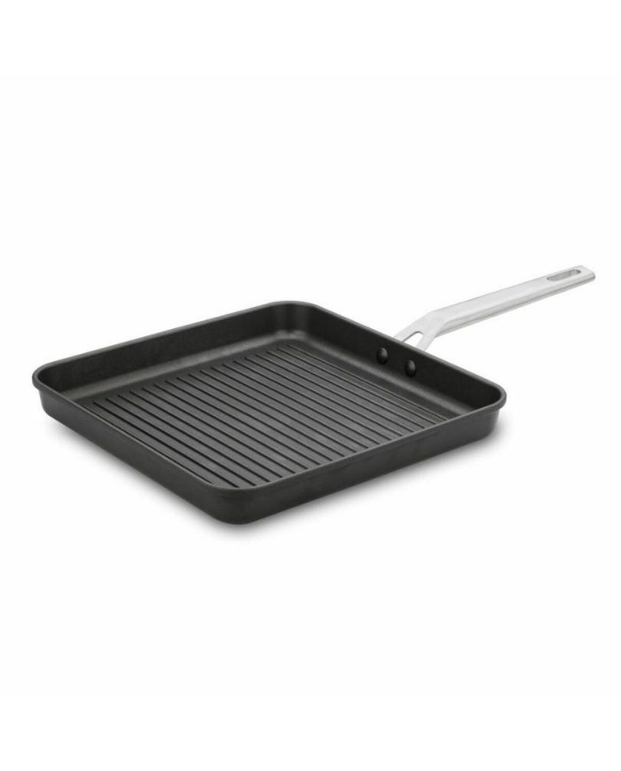 Griglia Valira 4646/25 28 x 28 cm Nero Metallo Alluminio Ø 28 cm Induzione Griglia Valira 4646/25 28 x 28 cm Nero Metallo Alluminio Ø 28 cm Induzione