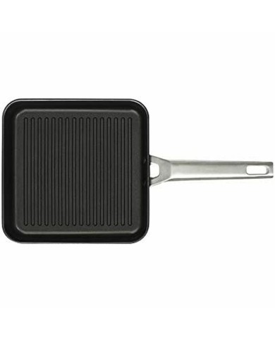 Griglia Valira 4646/25 28 x 28 cm Nero Metallo Alluminio Ø 28 cm Induzione