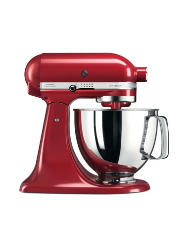 Robot da Cucina KitchenAid 5KSM125EER Rosso 300 W 4,8 L Robot da Cucina KitchenAid 5KSM125EER Rosso 300 W 4,8 L