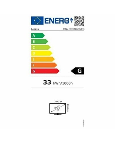 Monitor Lenovo 66FDGAC2EU 4K Ultra HD 31,5" Monitor Lenovo 66FDGAC2EU 4K Ultra HD 31,5"